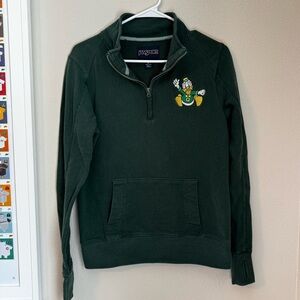 Oregon duck quarter zip